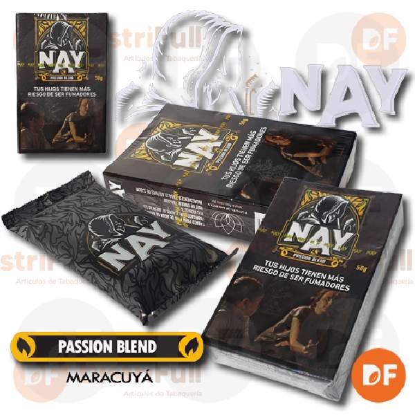 TABACO DE NARGHIL NAY PASSION BLEND x 50 gr.
