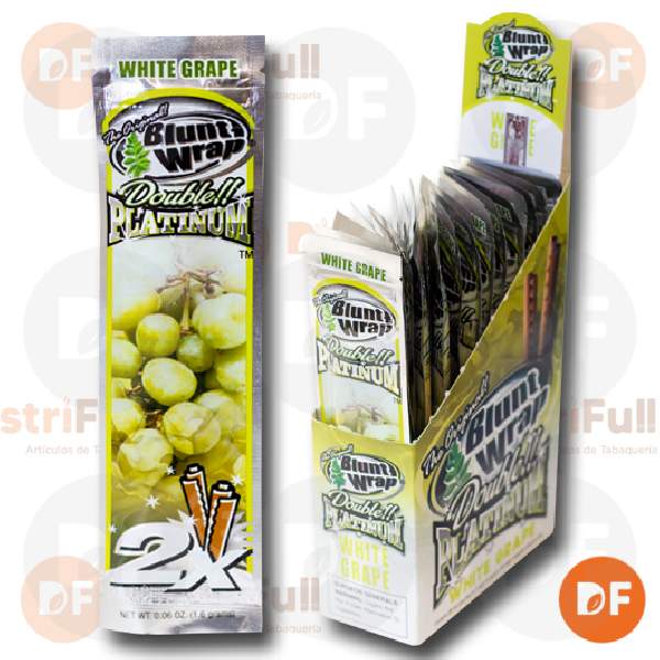 PAPEL BLUNT WRAP WHITE GRAPE x 2