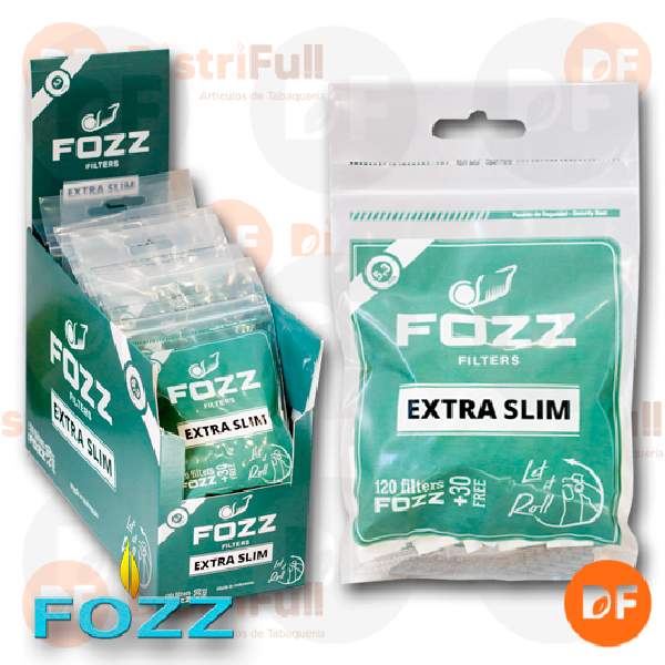 FILTROS FOZZ EXTRA SLIM bolsa x 150