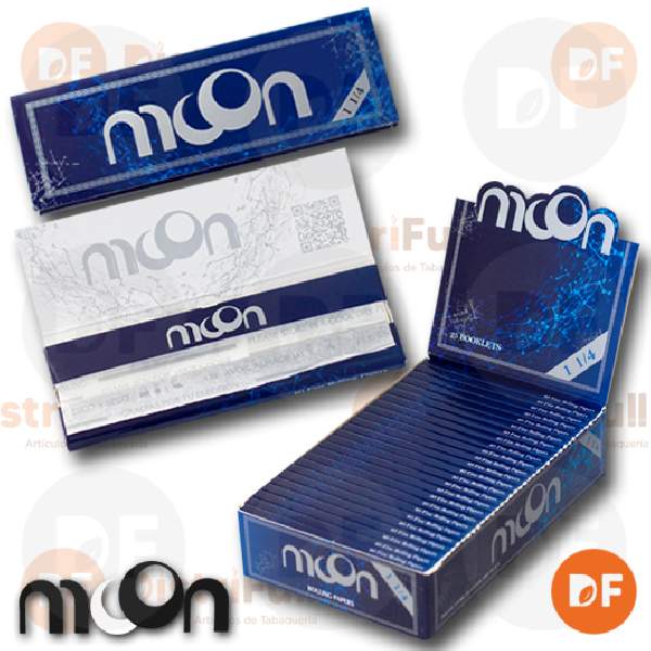 PAPEL MOON 1¼ BLUE x 40