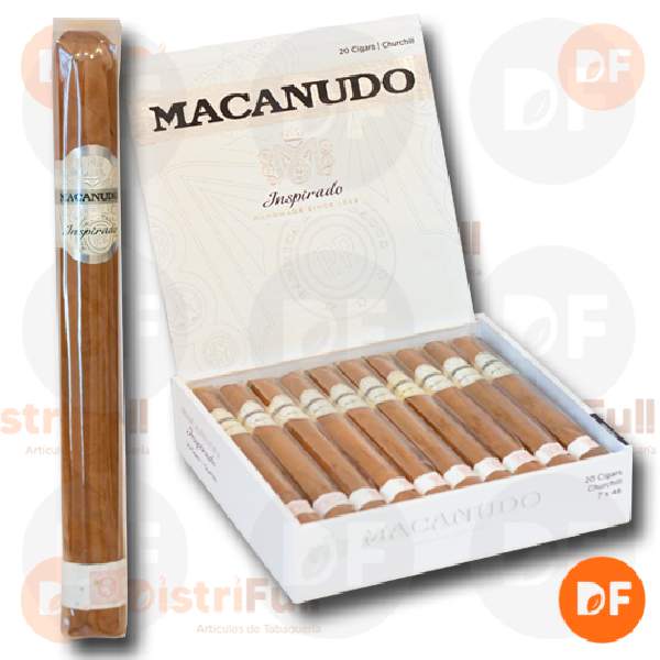 CIGARROS MACANUDO INSPIRADO WHITE CHURCHILL x 20