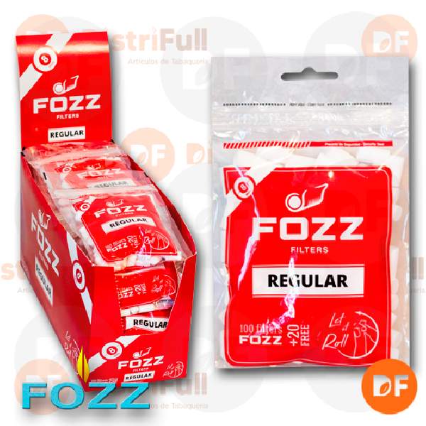 FILTROS FOZZ REGULAR bolsa x 120 8mm 