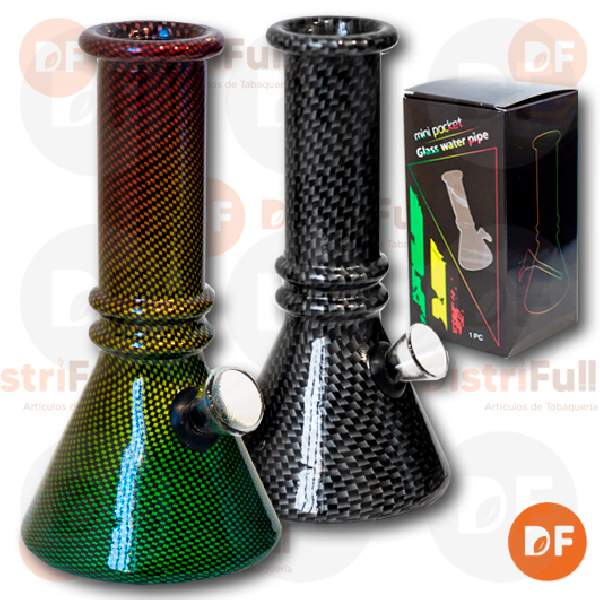 BONG VIDRIO CARBONO V MODELOS BLMIN-03-7