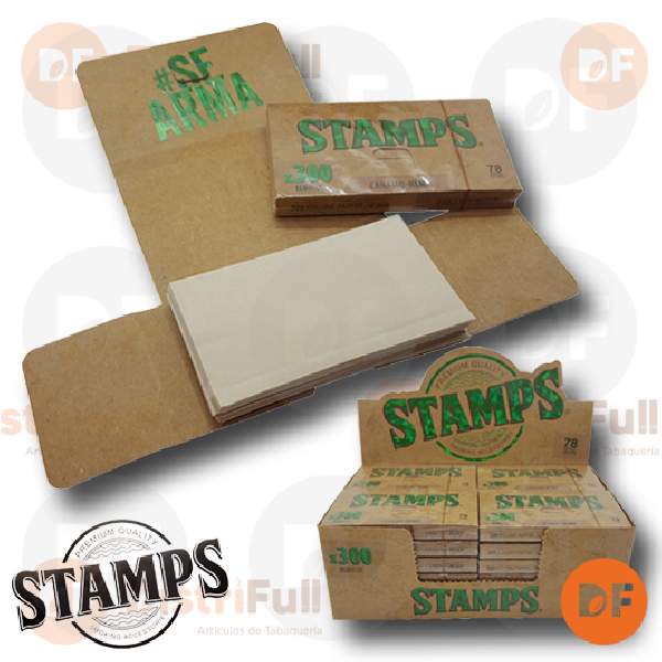 PAPEL STAMPS 1¼ BLOCK CAÑAMO x 300