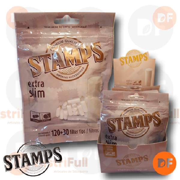 FILTROS STAMPS EXTRA SLIM bolsa x 120+30 5,4 mm