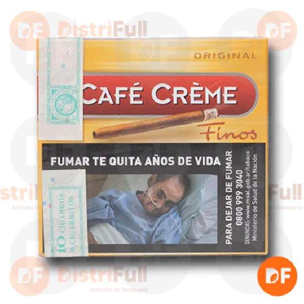 CIGARROS CAFÉ CRÉME - HENRI WINTERMANS FINOS ORIGINAL x 10