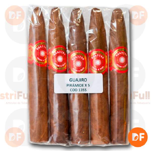 CIGARROS GUAJIRO PIRÁMIDE x 5