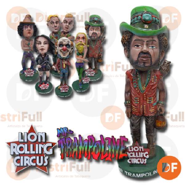 LION ROLLING CIRCUS DOLL MR. TRAMPOLINE