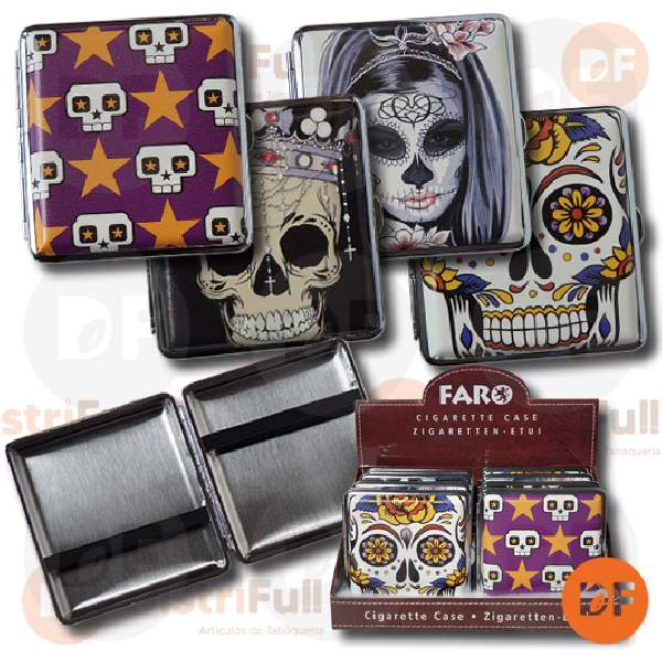 CIGARRERA FARO METAL CATRINA  21023