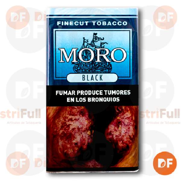 TABACO DE ARMAR MORO BLACK x 30 gr.