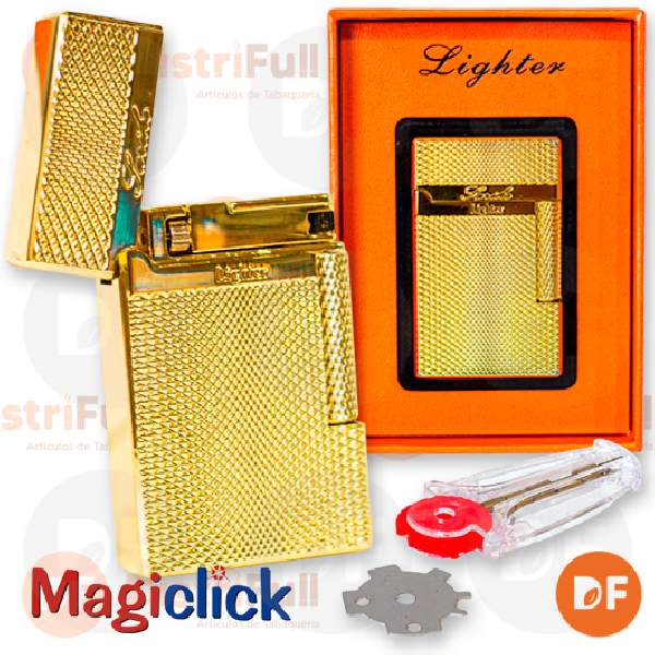 ENCENDEDOR MAGICLICK PARIS TEXTURARE GOLD x 1