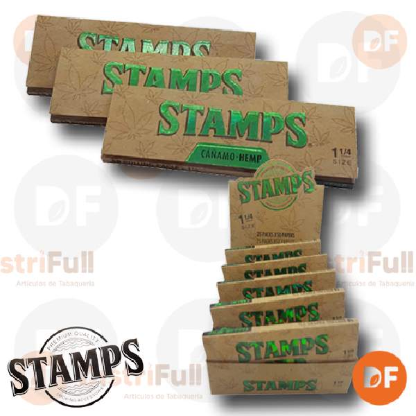 PAPEL STAMPS 1¼ CAÑAMO x 50