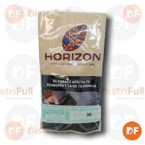 TABACO DE ARMAR HORIZON NATURAL x 30 gr.