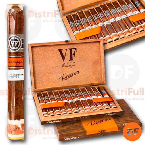 CIGARROS VEGAFINA NIC. RESERVA WOOD  x 12