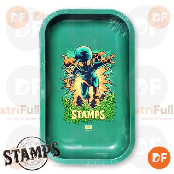 BANDEJA STAMPS METÁLICA SMALL ALIEN ST28