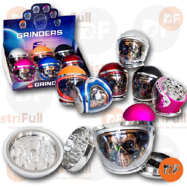 PICADOR METAL CALAVERA CASCO 4P (444043)
