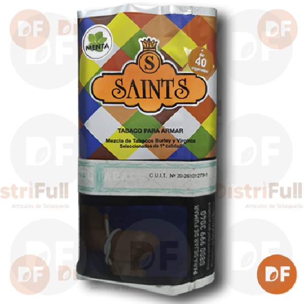 TABACO DE ARMAR SAINTS MENTA x 30 gr.