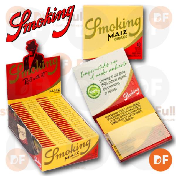 PAPEL SMOKING 1¼ MAIZ x 49