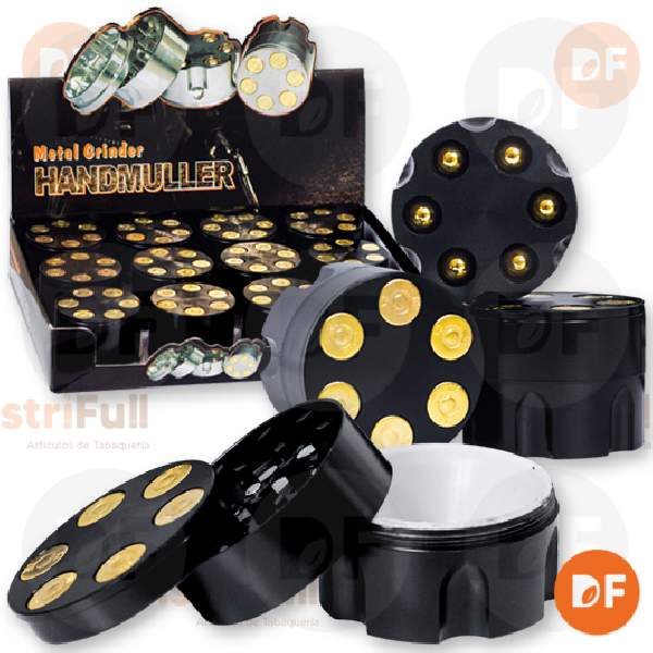PICADOR METAL CARGADOR BALAS NEGRO-MATE GDE. 3P 
