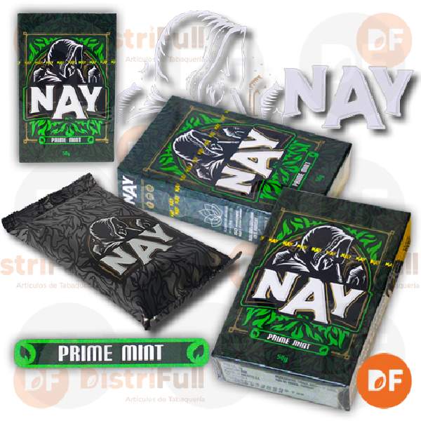 TABACO DE NARGHIL NAY PRIME MINT x 50gr.