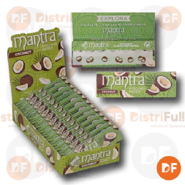 PAPEL MANTRA 1¼ COCONUT x 33