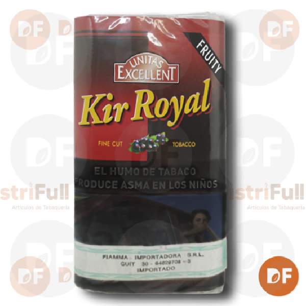 TABACO DE ARMAR UNITAS EXCELLENT KIR ROYAL x 30 gr.