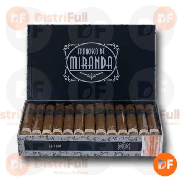 CIGARROS FRANCISCO DE MIRANDA TORO x 25