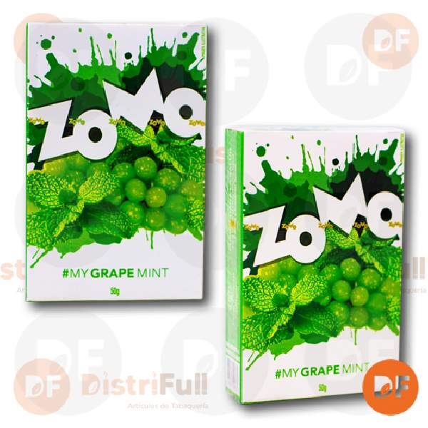 TABACO DE NARGHILA ZOMO GRAPE MINT x 50 gr.