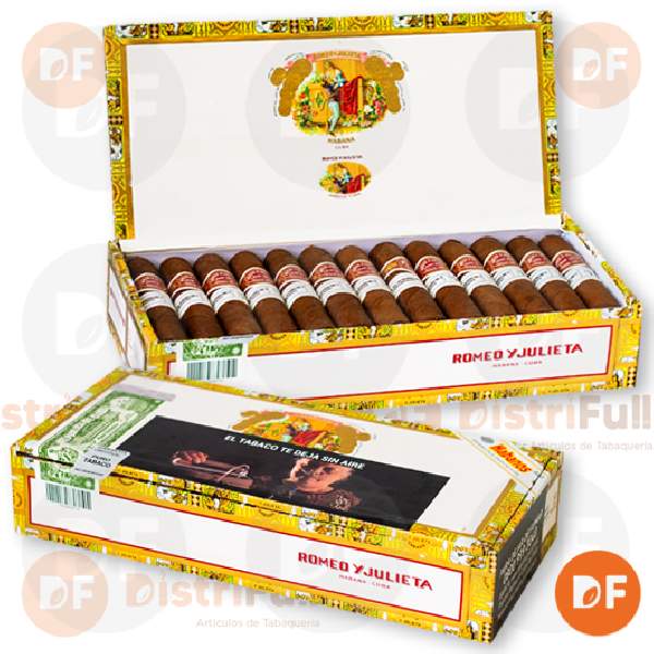 CIGARROS CUBANOS ROMEO Y JULIETA PURITOS x 25