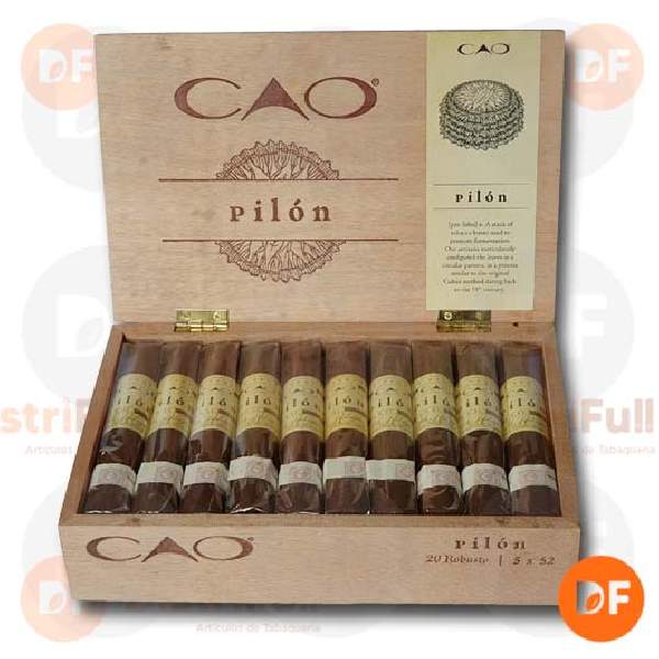 CIGARROS CAO PILÓN ROBUSTO caja madera x 20