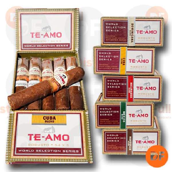 CIGARROS TE AMO ROBUSTO CUBA BLEND x 15