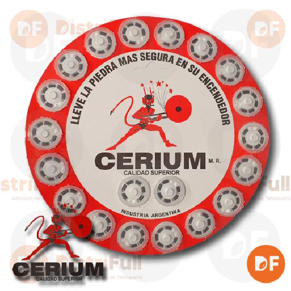 CERIUM PIEDRAS PARA ENCENDEDOR x 1 CIRCULO 