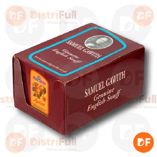 TABACO SNUFF RAPE SAMUEL GAWITH APRICOT x 10 gr.