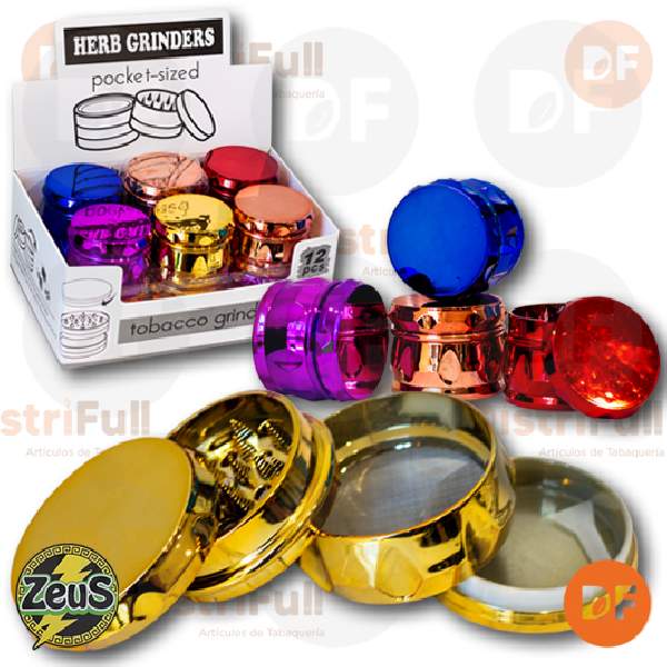 PICADOR ACRILICO ZEUS TAMBOR BRILLANTE 4P (DK408)