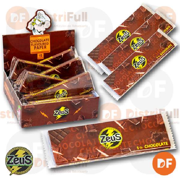 PAPEL ZEUS 1¼ CHOCOLATE x 50 (124046)