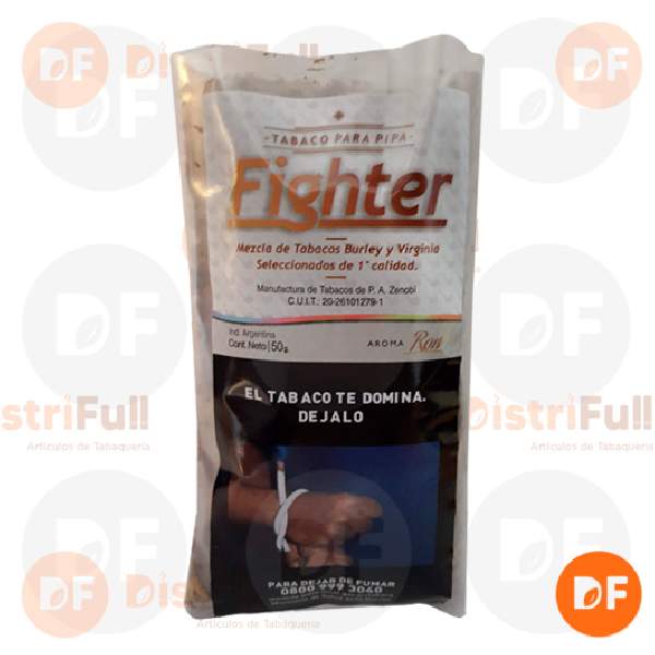 TABACO DE PIPA FIGHTER RON x 50 gr.