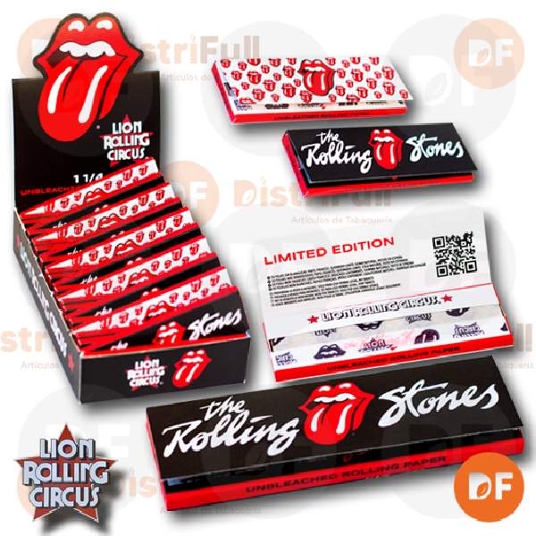 PAPEL LION ROLLING STONES UNBLEACHED 1¼  x 50 233