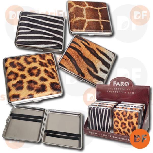 CIGARRERA FARO METAL ANIMAL PRINT  21021