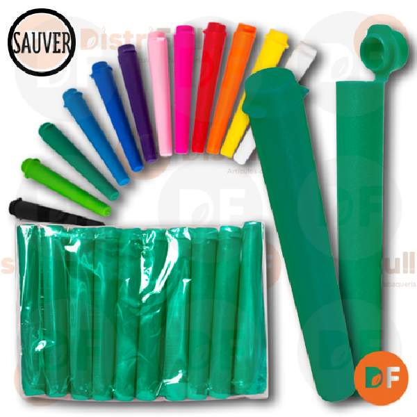SAUVER TUBO KING SIZE VERDE INGLES x 1 