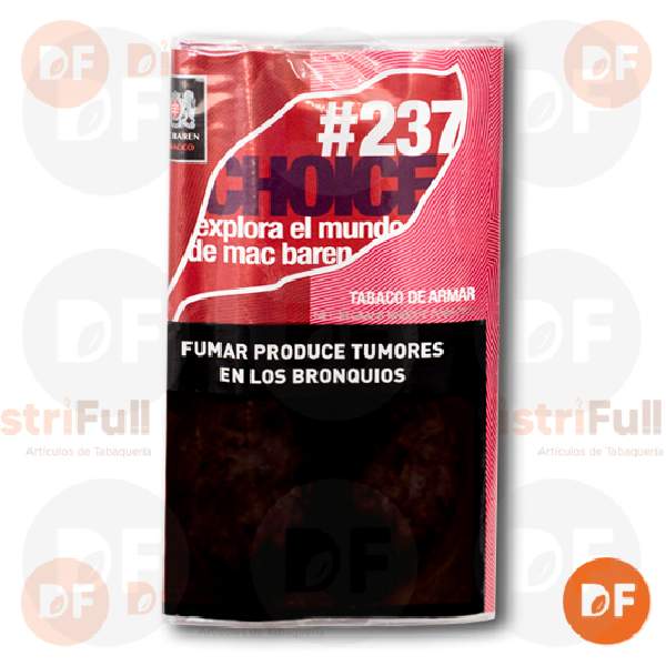 TABACO DE ARMAR MAC BAREN #237 DOUBLE CHERRY CHOICE x 30 gr.