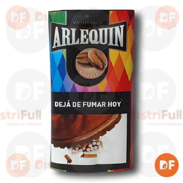 TABACO DE ARMAR ARLEQUIN COFFEE x 30 gr.