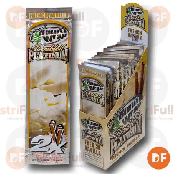 PAPEL BLUNT WRAP FRENCH VANILLA x 2