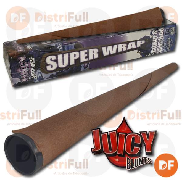 PAPEL JUICY SUPER BLUNT GRAPES GONE WILD x 1