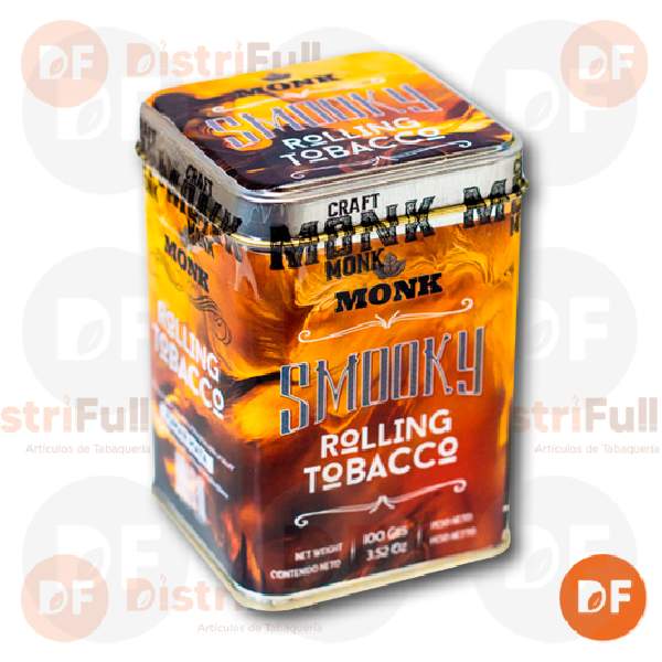 TABACO DE ARMAR MONK SMOOKY x 100 grs. 