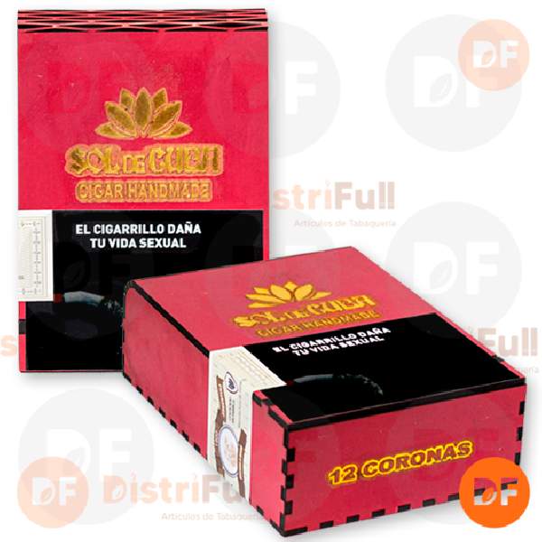 CIGARROS SOL DE CUBA CORONAS x 12