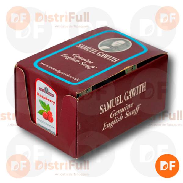 TABACO SNUFF RAPE SAMUEL GAWITH RASPBERRY x 10 gr.