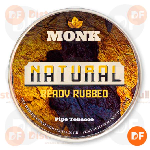 TABACO DE PIPA MONK NATURAL lata x 50 gr. 