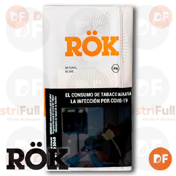 TABACO DE ARMAR RÖK ORGÁNICO x 30 gr.