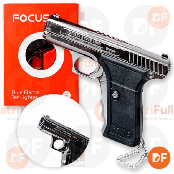 ENCENDEDOR FOCUS JET GAS PISTOLA (F150)