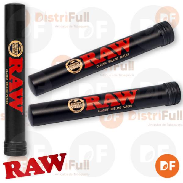RAW ALUMINUM TUBE BLACK 15MM x 116MM (2205)